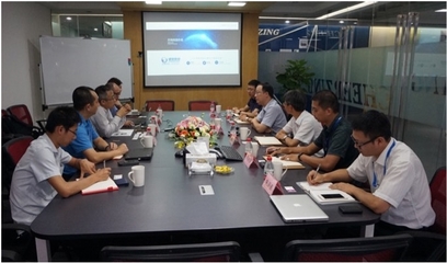 紫光集團高層到訪騏俊股份，共探網絡技術發展新機遇